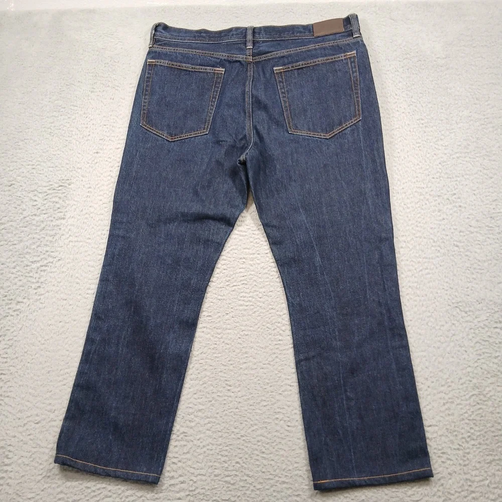 J.Crew The Sutton Straight Fit Jean Dark‎ Wash Denim 35x28 EUC